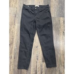 Calvin Klein Jeans Womens Size 6 Ankle Skinny Pants Dark Grey Charcoal Stretch